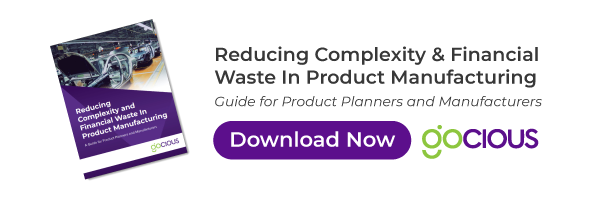 Download eBook; Reducing Complexity & Financial Waste In Product Manufacturing 