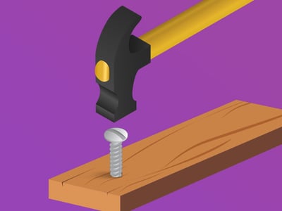 hammer-screw
