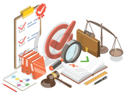 Illustration: Manufacturing legal compliance