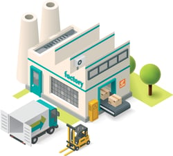 Illustration: Manufacturing supply chain management
